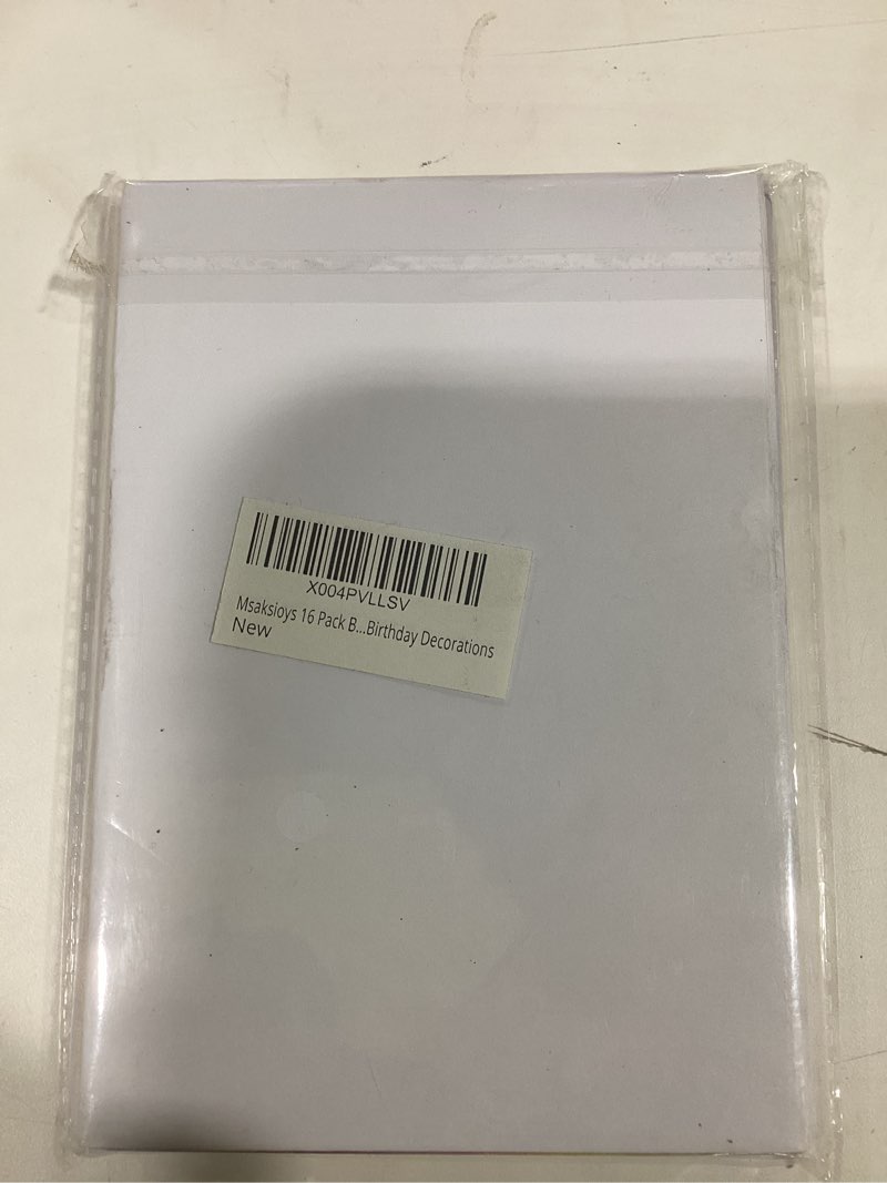 Condition photo showing Good Condition for ARHAVI labubu 16pcs Birthday Invitation Cards with Envelopes, Stitch Party Supplies for Kids Birthday Decorations