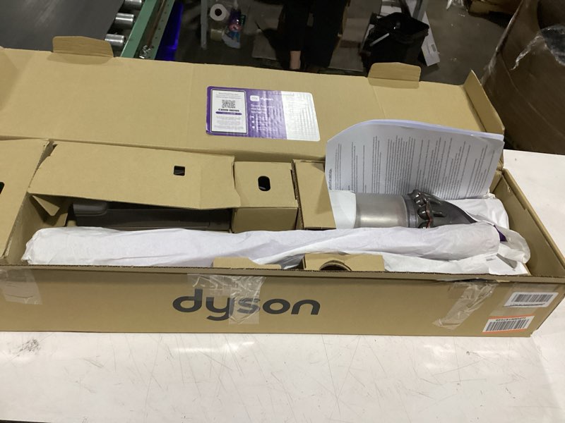 Condition photo showing Good Condition for dyson v15 detect plus cordless vacuum, illumination reveals dust, 240aw, 3 power modes, up to 60 minutes,² deep cleans hard floors and carpets, detangles pet hair, converts to handheld