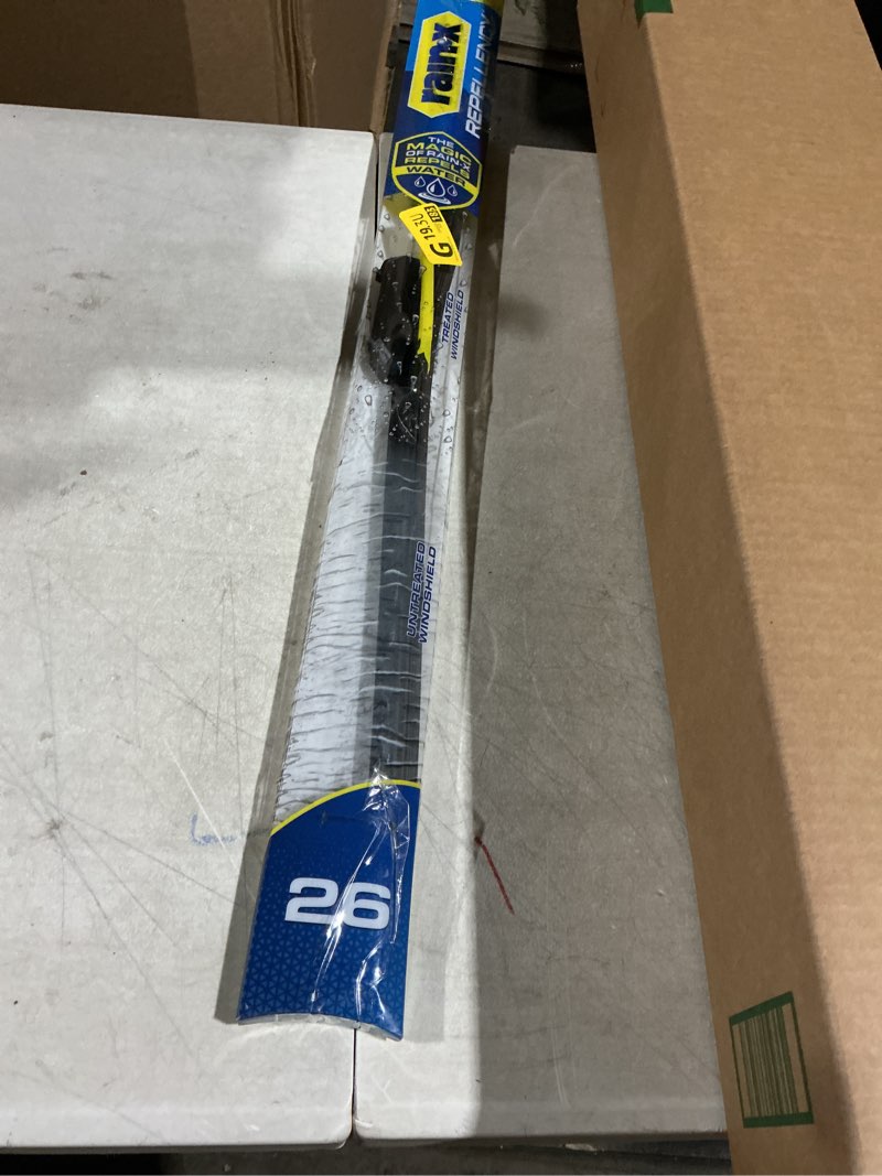 Condition photo showing As Is for Rain-X 810326 Repellency Water Repellent Wiper Blades, 26" Windshield Wiper,New & Improved Version of Latitude Wiper Blades w/Water Repellency Formula [Amazon Exclusive] 26" Repellency