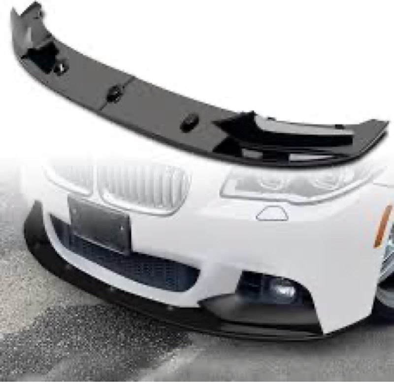 WheelX Front Lip Compatible with 2010-2016 BMW F10 F11 5 Series, Fits for 528i 535i 535d 550i M5 GT 