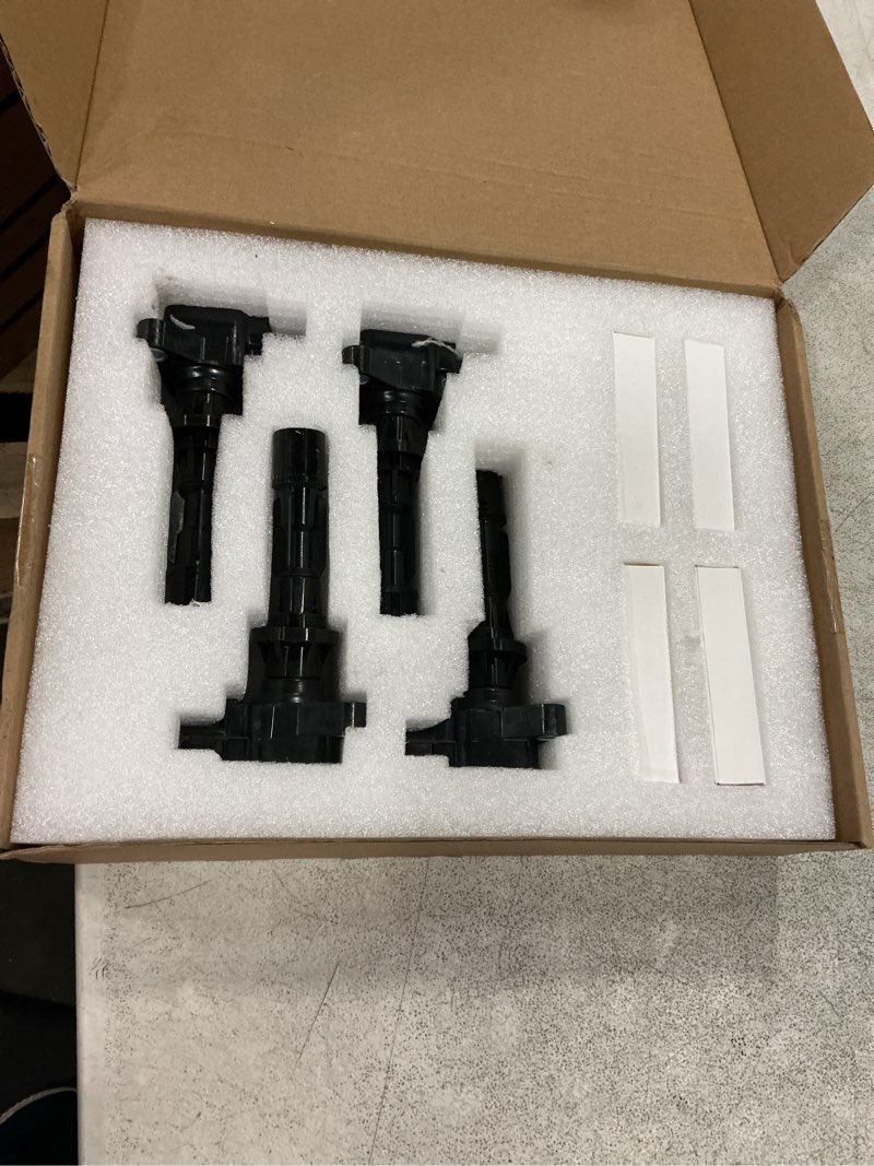 Condition photo showing Good Condition for juego de 4 bocinas de encendido + 4 bujías de iridio, compatible con camry 2018-2020, compatible con corolla 2019-2021, compatible con rav4 2019, paquete de bocinas de repuesto qmp-p10t0035