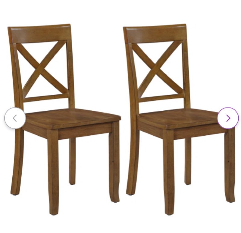 (INCOMPLETE) 19\\\\\\\" H Acacia Side Chair (Set of 2) 3618003182