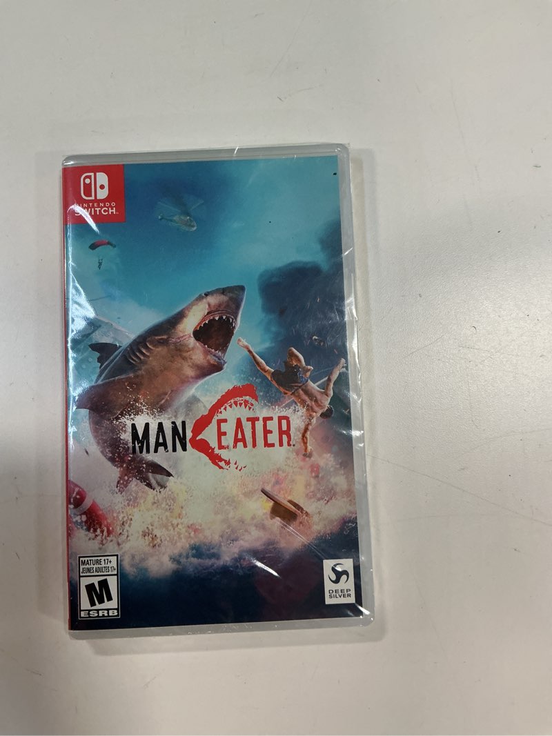 Condition photo showing New/Like New for Maneater - Nintendo Switch Nintendo Switch Standard Edition