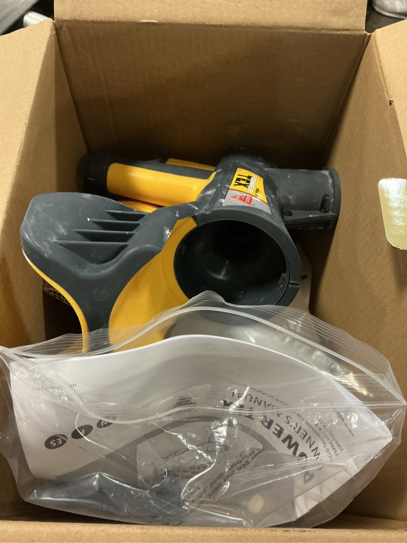 Condition photo showing As Is for power tex texture sprayer