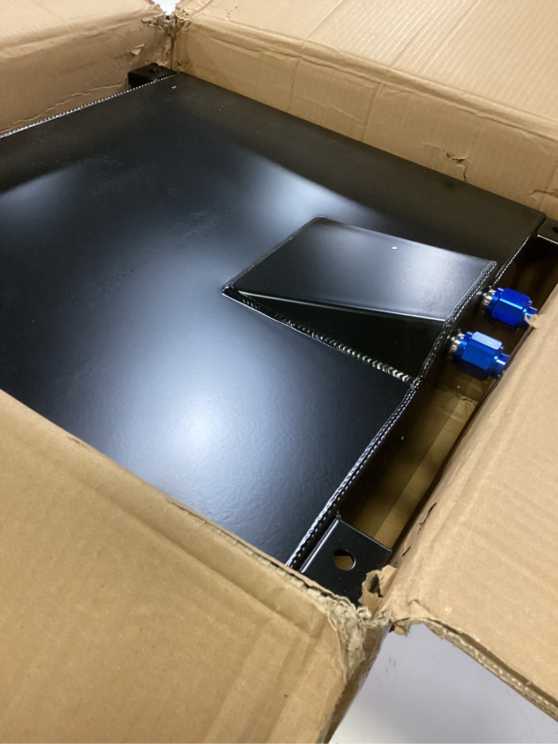 Condition photo showing Good Condition for 15 Gallon Fuel Cell Aluminum Polished with Cap Level Sender 60L Black 15 Gallon Black