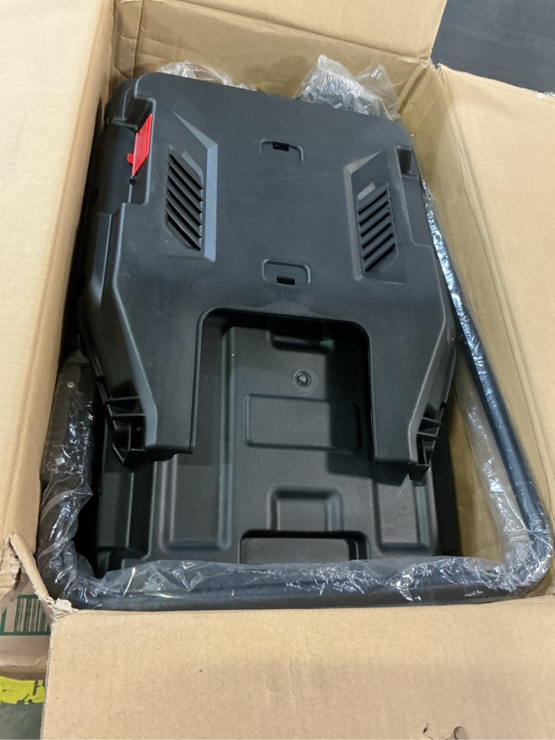 Condition photo showing Good Condition for mzk 20v 13" electric lawn mower, brushless cordless lawn mower with 4-position height adjustment, walk-behind push mowers with 8 gallon grass bag, 2 x 4.0ah batteries & charger included