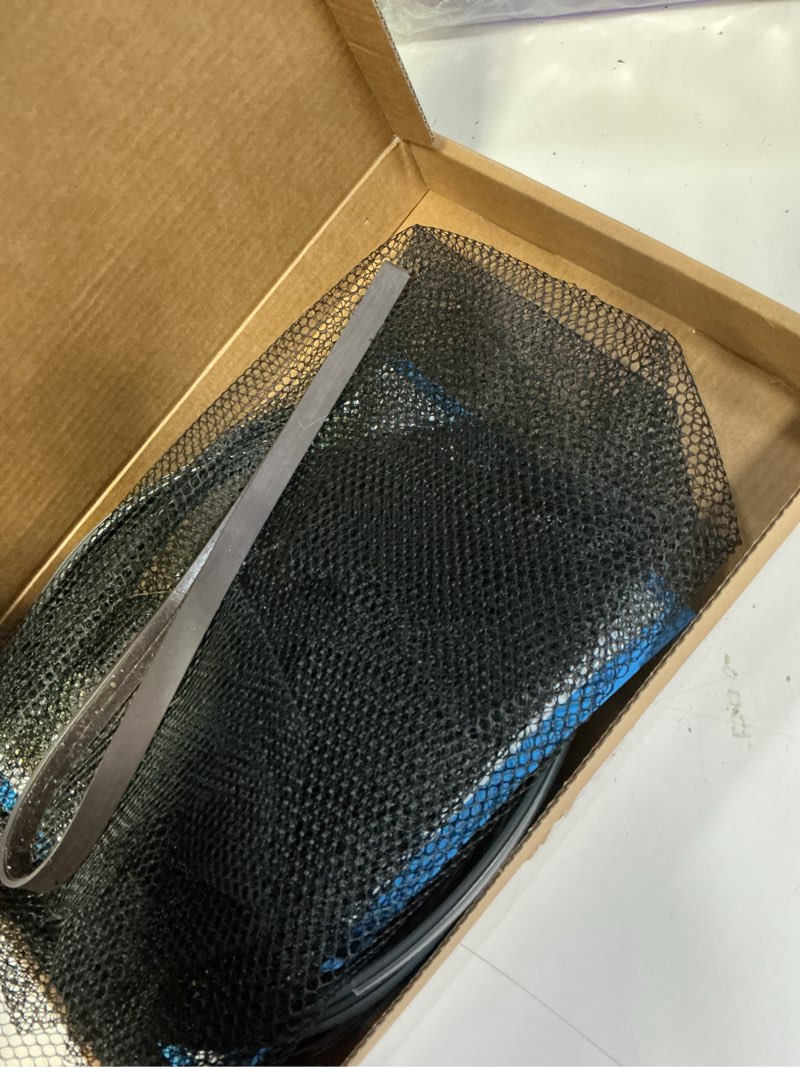 Condition photo showing Good Condition for Magnetic Fish Tank Cover Net Aquarium Lid Mesh Top Hood Cut to Any Size Ventilation Transparency Anti-Jumping Aquarium Cover (39"X19") 39''X19'' Grey