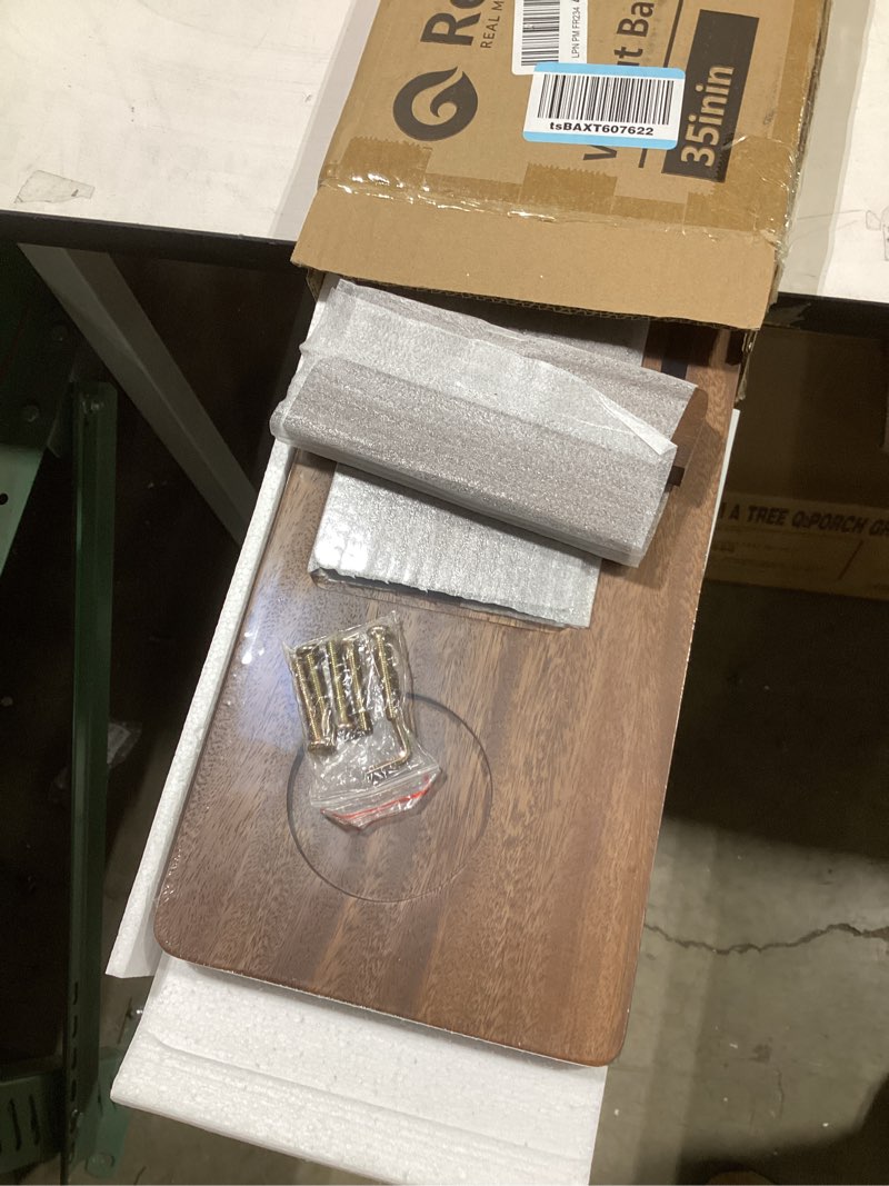 Condition photo showing Good Condition for Teak Bathtub Tray Caddy - 35" Wide Adjustable Bathtub Table for Freestanding Tubs, Non-Slip Design with Phone/Wine Holder, Natural Bath Spa Essentials