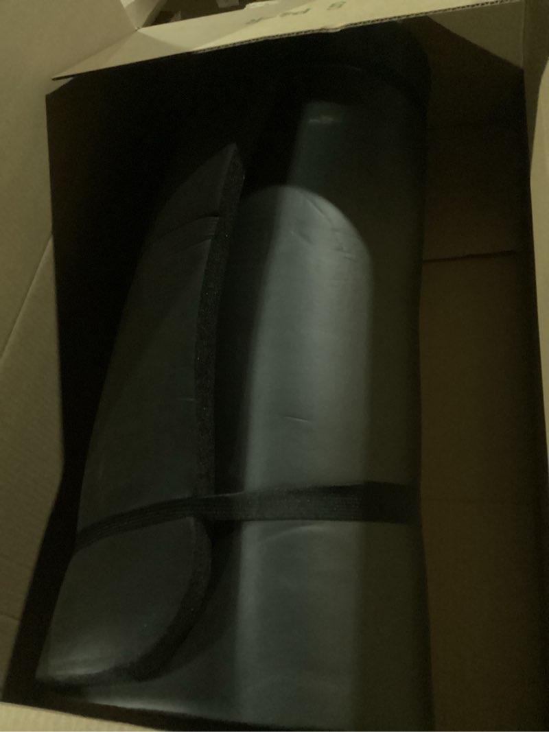 Condition photo showing Good Condition for amazon basics extra thick exercise yoga mat with carrying strap black 1/2 inch