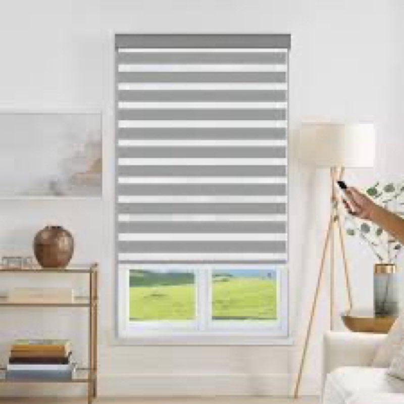 Joydeco Cordless Zebra Blinds for Windows,