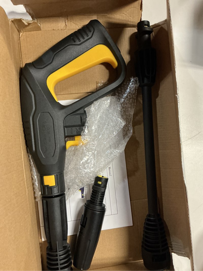 Condition photo showing New/Like New for replacement pressure washer gun with extension wand for karcher high pressure washer spray gun for karcher k3 k4 k5 k6 k7 hose quick connect system