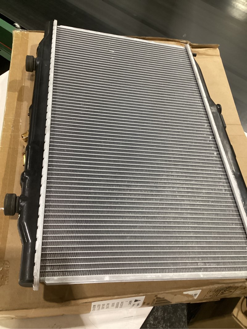 Condition photo showing As Is for nilight radiator for honda accord 2003 2004 2005 2006 2007 2.4l fwd?replaces cu2797, performance aluminum replacement oem. honda accord 2003-2007