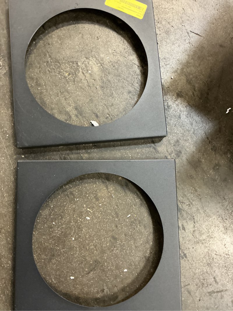Condition photo showing As Is for two kodak gelatin filter frame holder - 3in. square + adapter
