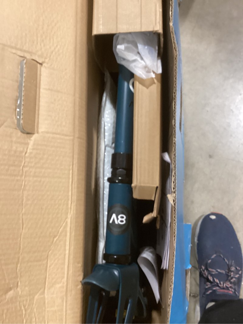 Condition photo showing Good Condition for Aero Big Wheels Kick Scooter for Kids 6+, Teens & Adults | Light Up Wheels, Hand Brake, Rubber Deck Mat & Shock Absorption | Foldable & Height Adjustable A8-Emeral (air tire)