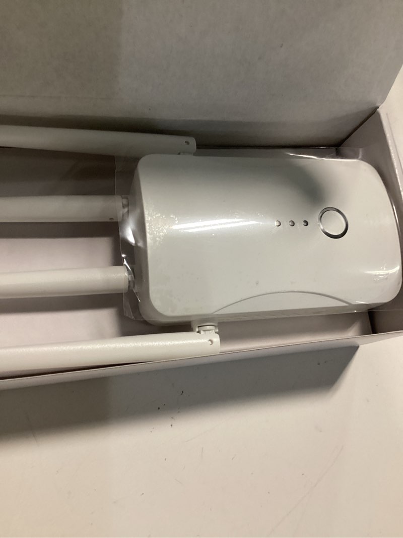 Condition photo showing Good Condition for 2026 wifi extender signal booster - 2.4ghz 300mbps wifi booster for home, covers up to 9999 sq. ft, easy setup, ethernet port & access point, stable internet performance with 60+ devices
