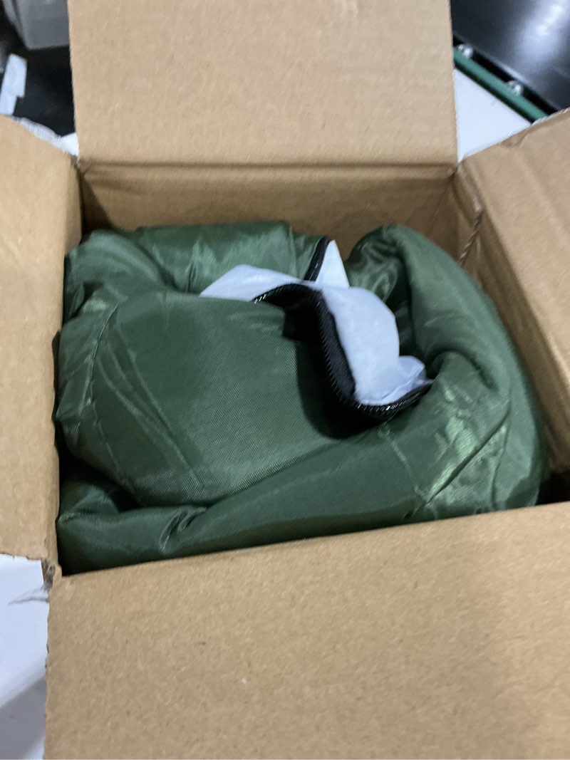 Condition photo showing As Is for camping tent 2-4 person, waterproof windproof tent with rainfly easy set up-portable dome tents for camping… green 4 person portable