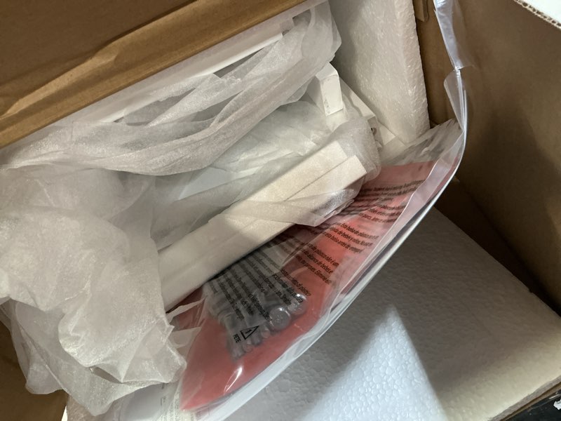 Condition photo showing Good Condition for Melissa & Doug Wooden Chairs, Set of 2 - White Furniture for Playroom Multi-color Wooden Chair Pair