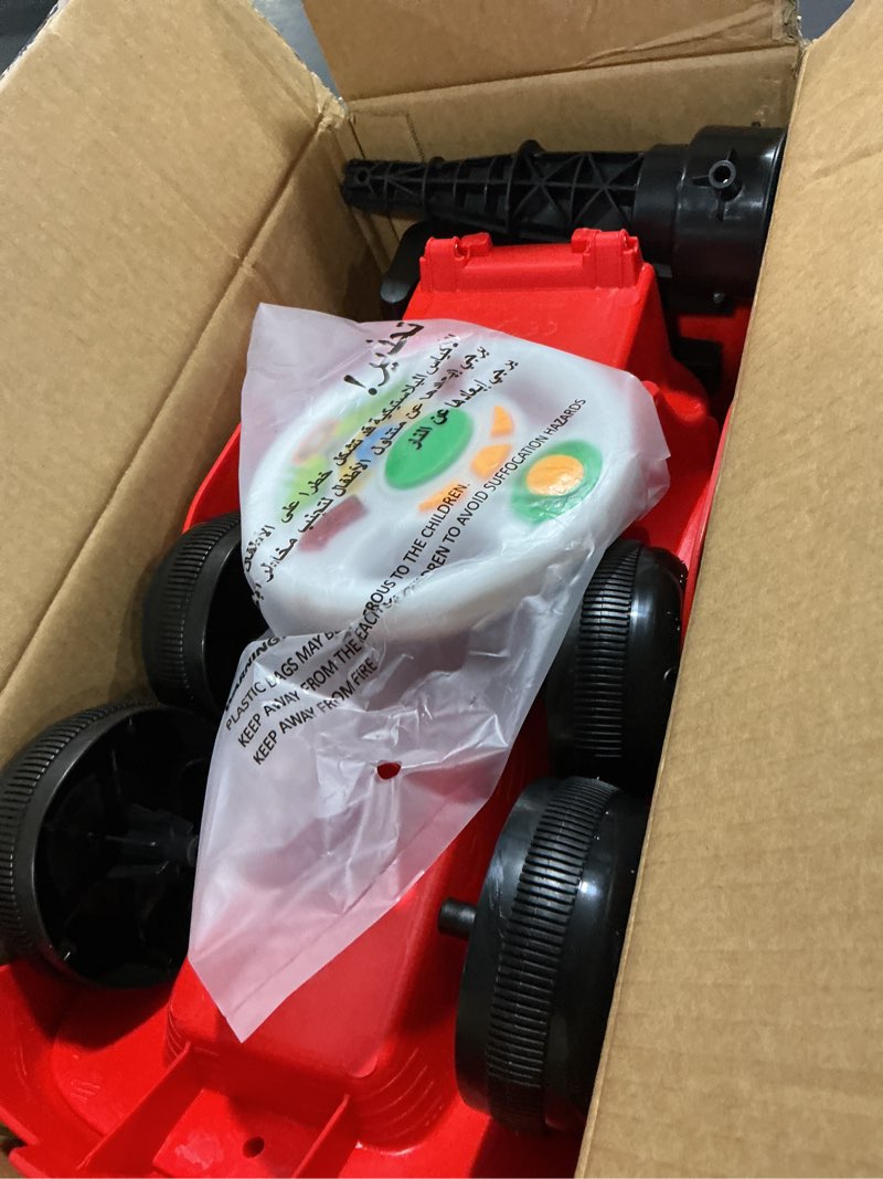 Condition photo showing Good Condition for VEVOR Ride On Push Car for Toddlers, Ages 19+ Months, Ride Racer, Sit to Stand Toddler Ride On Toy, Kids Ride On Car with Music Steering, Horn & Under Seat Storage, Ride On Toy for Boys Girls Colorful