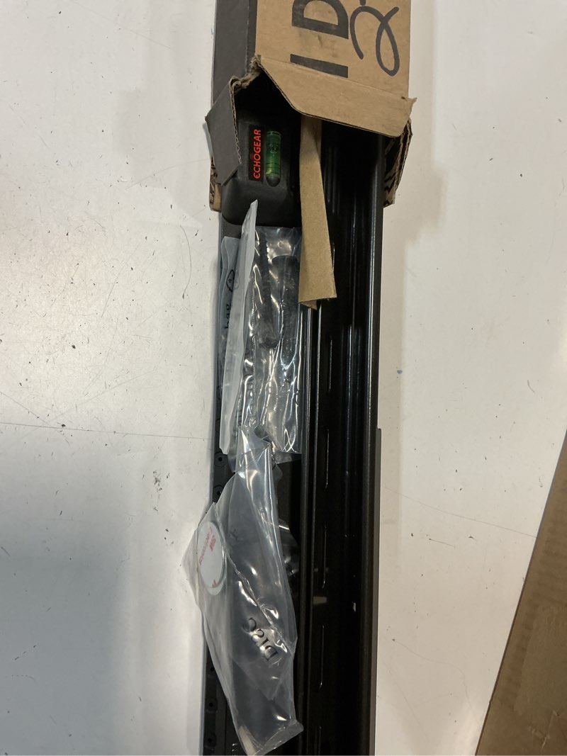 Condition photo showing Good Condition for echogear no drill tv mount for drywall - slim no stud design holds tvs up to 100lbs with nails - easy install with no drilling required