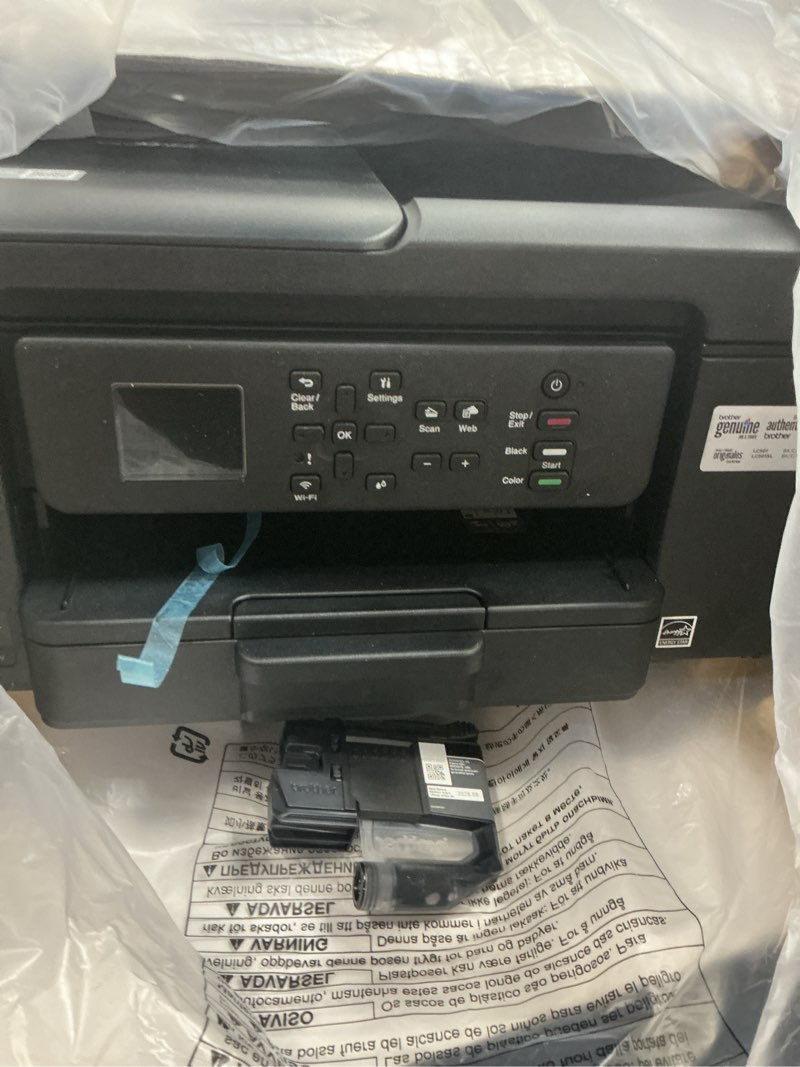 Condition photo showing Good Condition for Brother Work Smart 1360 Wireless Color Inkjet All-in-One Printer with Automatic Duplex Printing and 1.8” Color Display | Includes Refresh Subscription Trial(1) (MFC-J1360DW) (Uses LC501 Series Inks) Current Model: MFCJ1360DW New