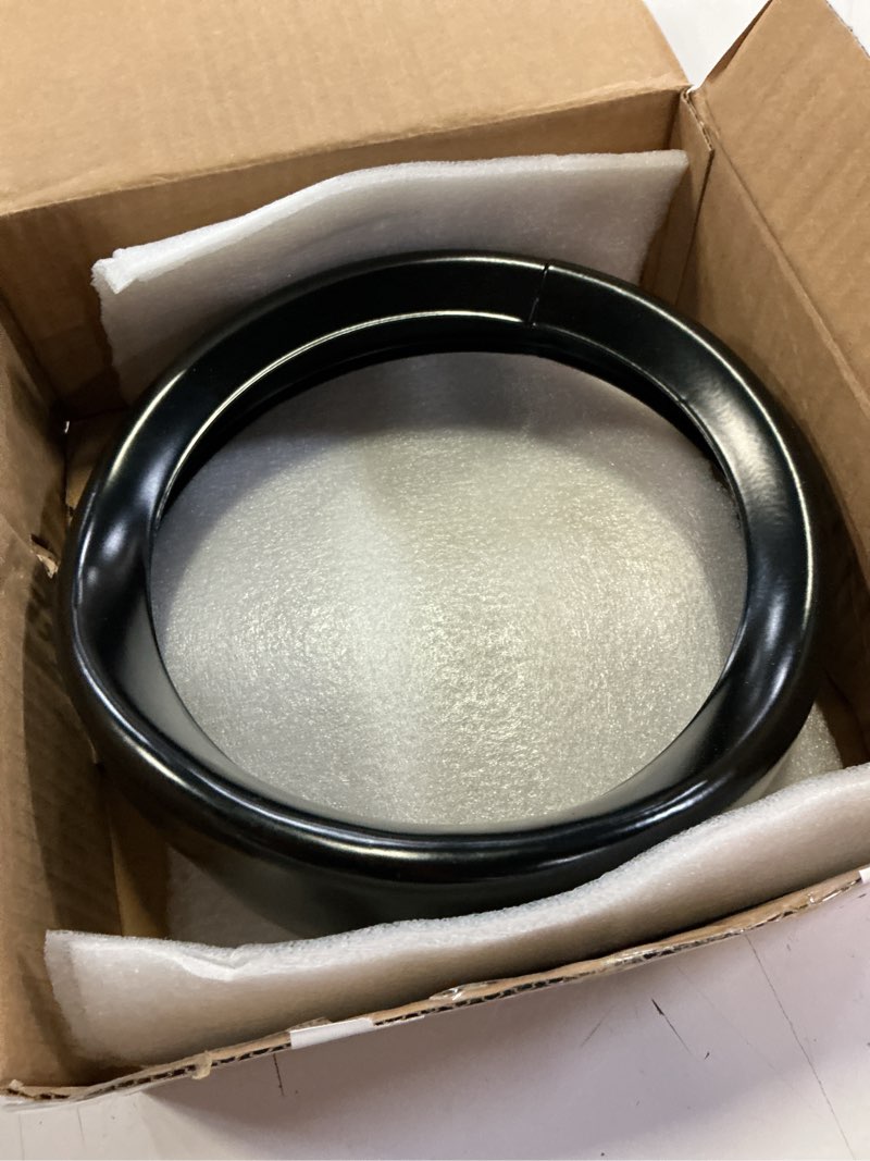 Condition photo showing Good Condition for motorcycle 7 inch headlight trim ring visor style fit for harley touring road king street glide electra glide softail matte black