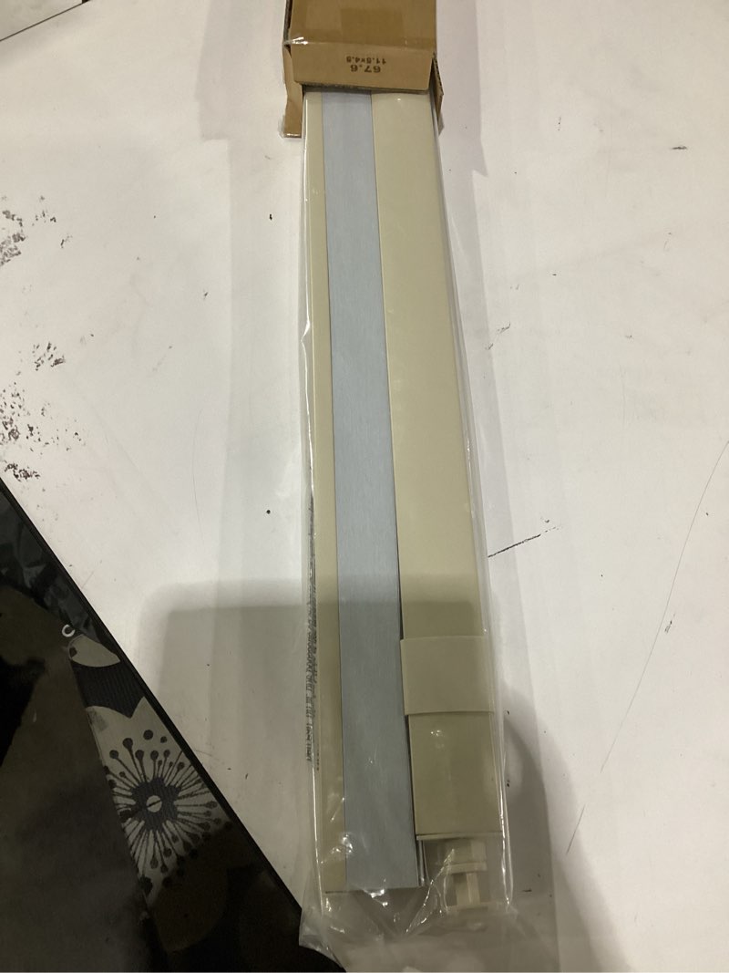 Condition photo showing Good Condition for lazblinds no tools no drill cordless cellular shades, blackout light blocking honeycomb shades for home, thermal insulation blinds for windows, 27" w x 48" h, beige blackout-beige 27" w × 48" h