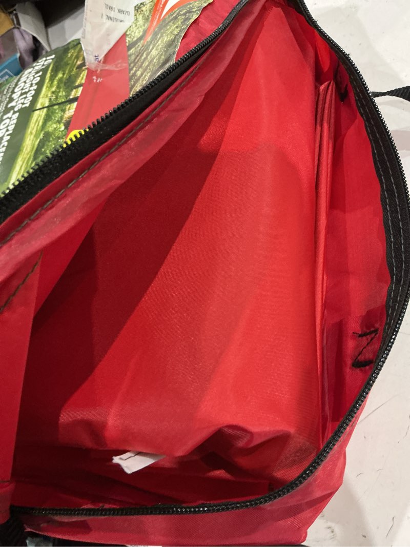 Condition photo showing Good Condition for ozark trail 10' x 10' straight leg canopy top, red