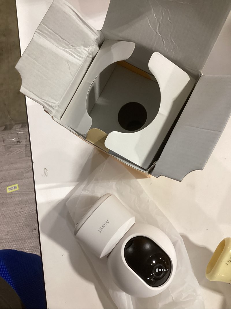 Condition photo showing Good Condition for arenti 5g indoor security camera, 4mp pet camera with speaker for dog/cat, baby monitor with phone app, dual-band wifi, auto tracking, super night vision, 2-way talk, cloud & sd card storage(p2q) beige