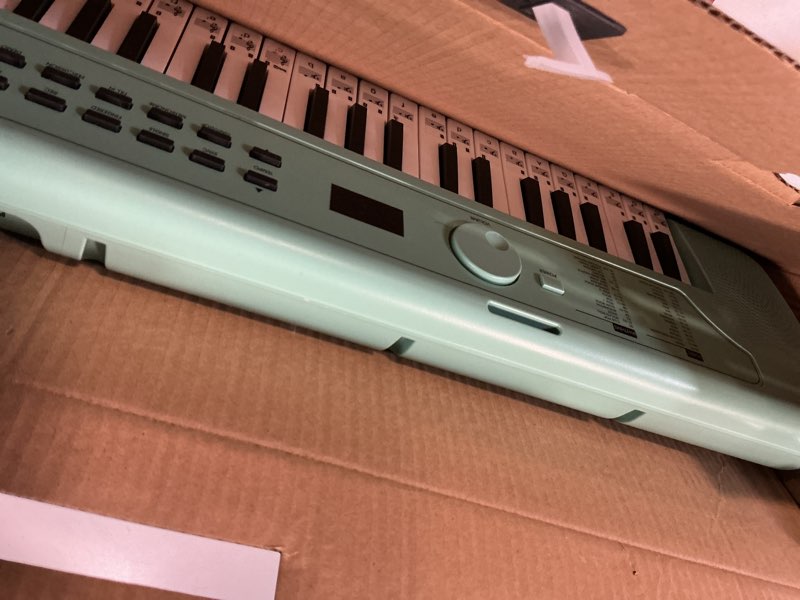 Condition photo showing Good Condition for RockJam 49 Key USB Keyboard Piano with Lessons & Keynote Stickers Mint Green