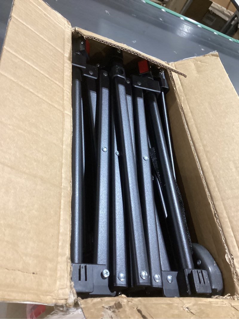 Condition photo showing Good Condition for 46" L Collapsible Foldable Extended Wagon, 500LB Weight Capacity with 280L Heavy Duty Folding Cart,Utility Wagon with All-Terrain Beach Wheel & Drink Holders,Gray Dark Gray