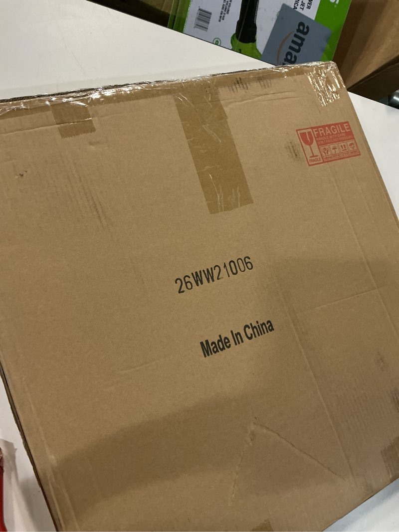 Condition photo showing New/Like New for sintosin vintage wrought iron wall decor 24", hanging distressed black and white rustic iron wall art, farmhouse decorative wood and metal wall decor for living room bedroom fireplace hallway style 3