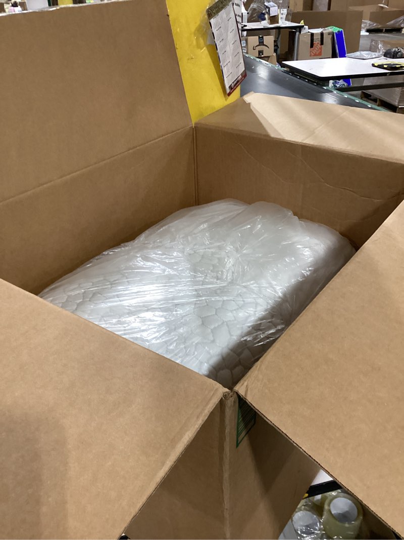 Condition photo showing As Is for Amazon Basics Down Alternative Bed Pillow, Medium Density for Back and Side Sleepers, Queen - Pack of 2, White, 30 in L x 20 in W Queen - Pack of 2 Medium