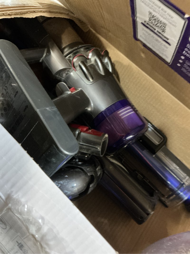 Condition photo showing As Is for Dyson V15s Detect Submarine? Wet Dry Vacuum, Yellow/Nickel