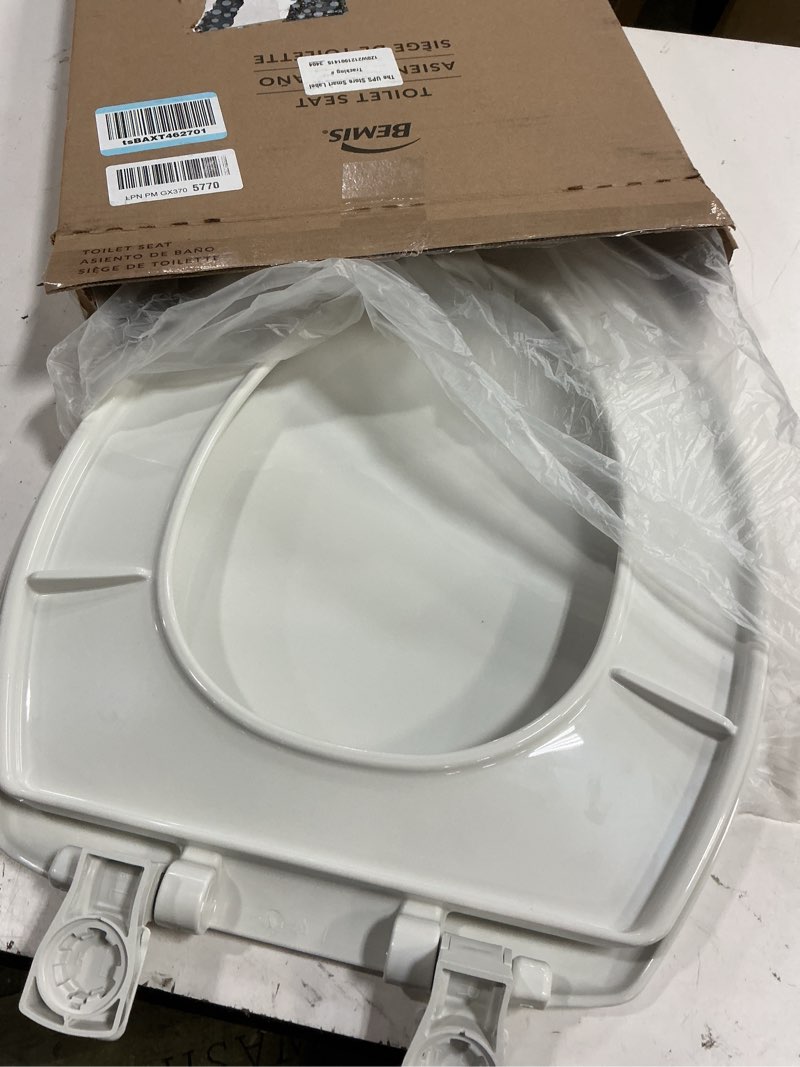 Condition photo showing Good Condition for bemis 7300slec slow close toilet seat, easy clean hinges and durable plastic seat, made in usa, elongated, white