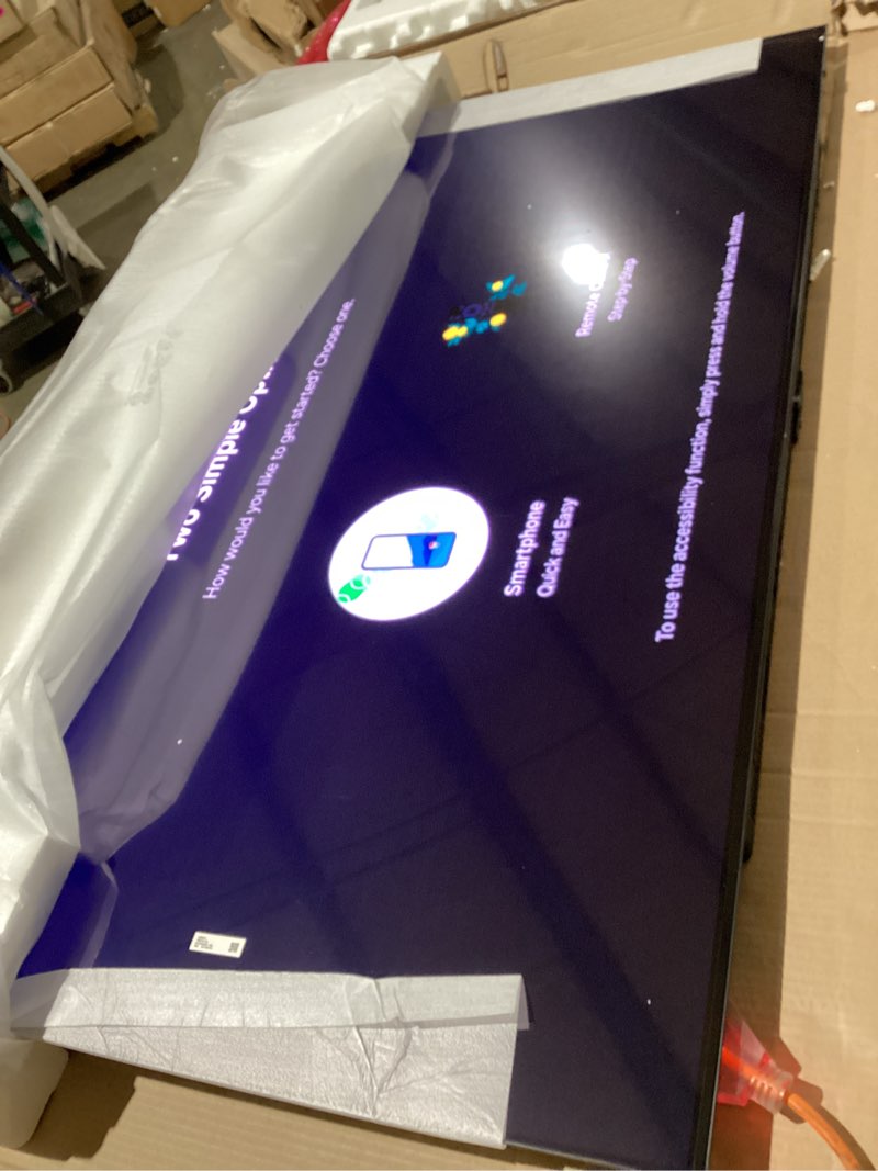 Condition photo showing Good Condition for samsung 65-inch class oled 4k s90d series hdr+ smart tv w/dolby atmos, object tracking sound lite, motion xcelerator, real depth enhancer, 4k ai upscaling, alexa built-in (qn65s90d, 2024 model) 65-inch tv only