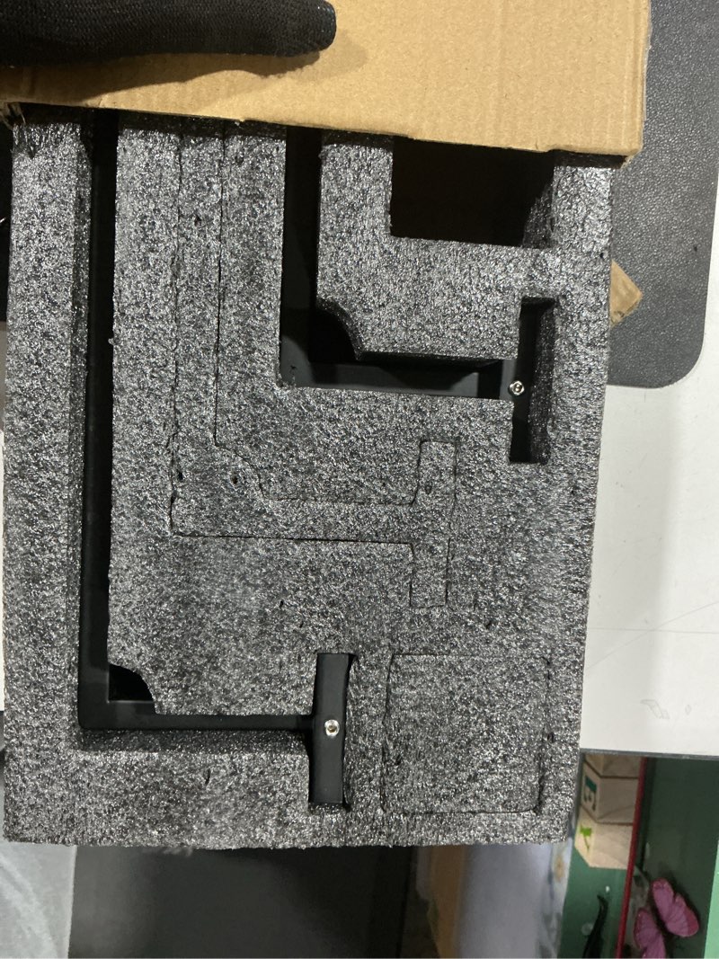 Condition photo showing Good Condition for 5 Pieces Matte Black Bathroom Hardware Accessories Set, 23.6 Inch Stainless Steel Towel Bar Set, Wall Mount Toilet Paper Holder, Towel Holder, Towel Hooks for Bathroom