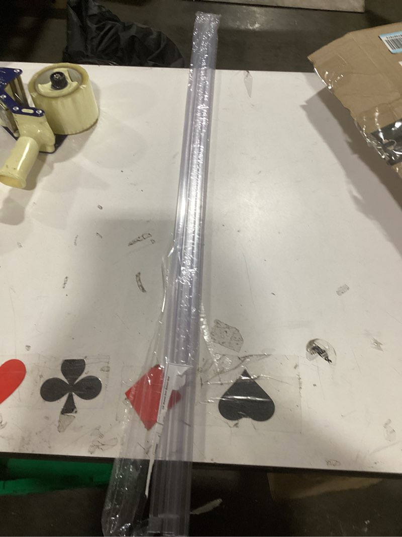 Condition photo showing Good Condition for Yecaye 3 Pack 3/8" x 39" Shower Door Bottom Seal,Shower Door Sweep,Frameless Glass Seal Strip,Stop Leaks and Create a Water Barrier, Water Guard 10MM Bottom-3/8"x39"