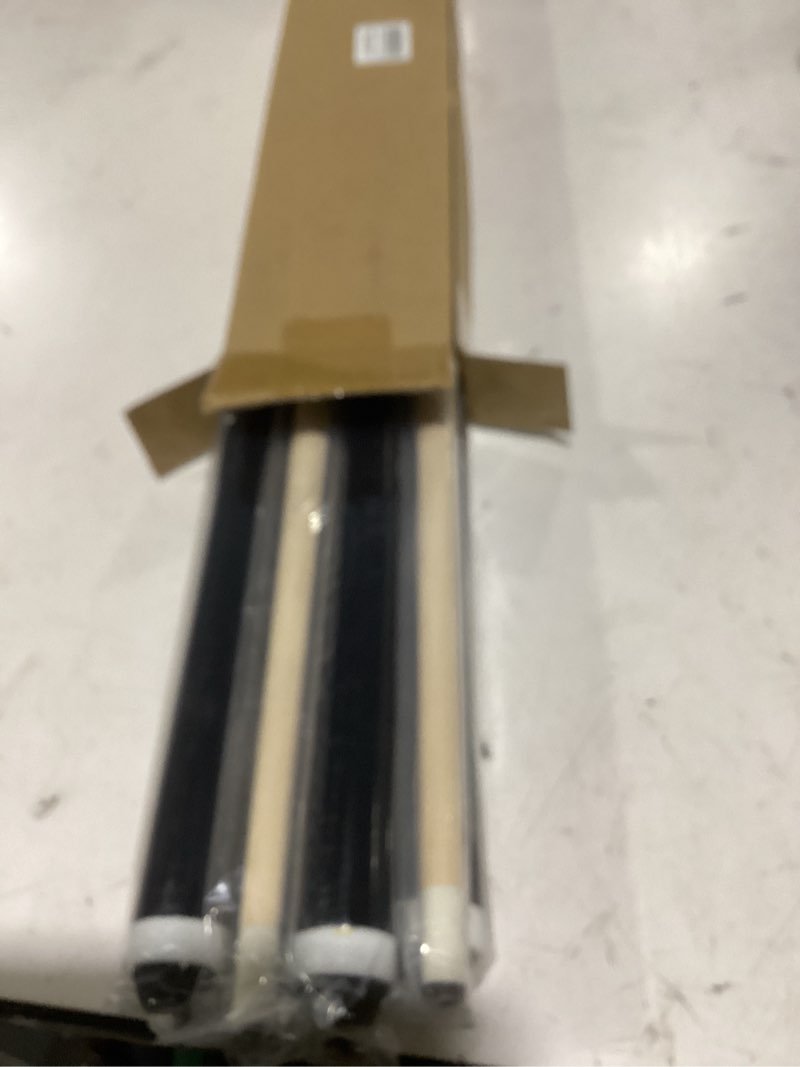 Condition photo showing Good Condition for hmqq pool cue sticks – 42"/48"/58" billiard cues with 13mm leather tip – 17oz/18oz standard or 20oz heavy – set of 2 or 4 – durable 2-piece pool sticks for beginners, adults, home & bar 48" set of 4