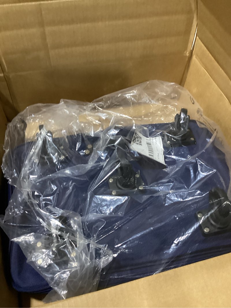 Condition photo showing item condition for Hanke Expandable Collapsible Luggage with Wheels Suitcase Luggage Rolling Travel Bag Duffel Bag for Men Women Lightweight Suitcase Large Capacity with Spinner Wheel (Blue) Blue Upgrade Version 2