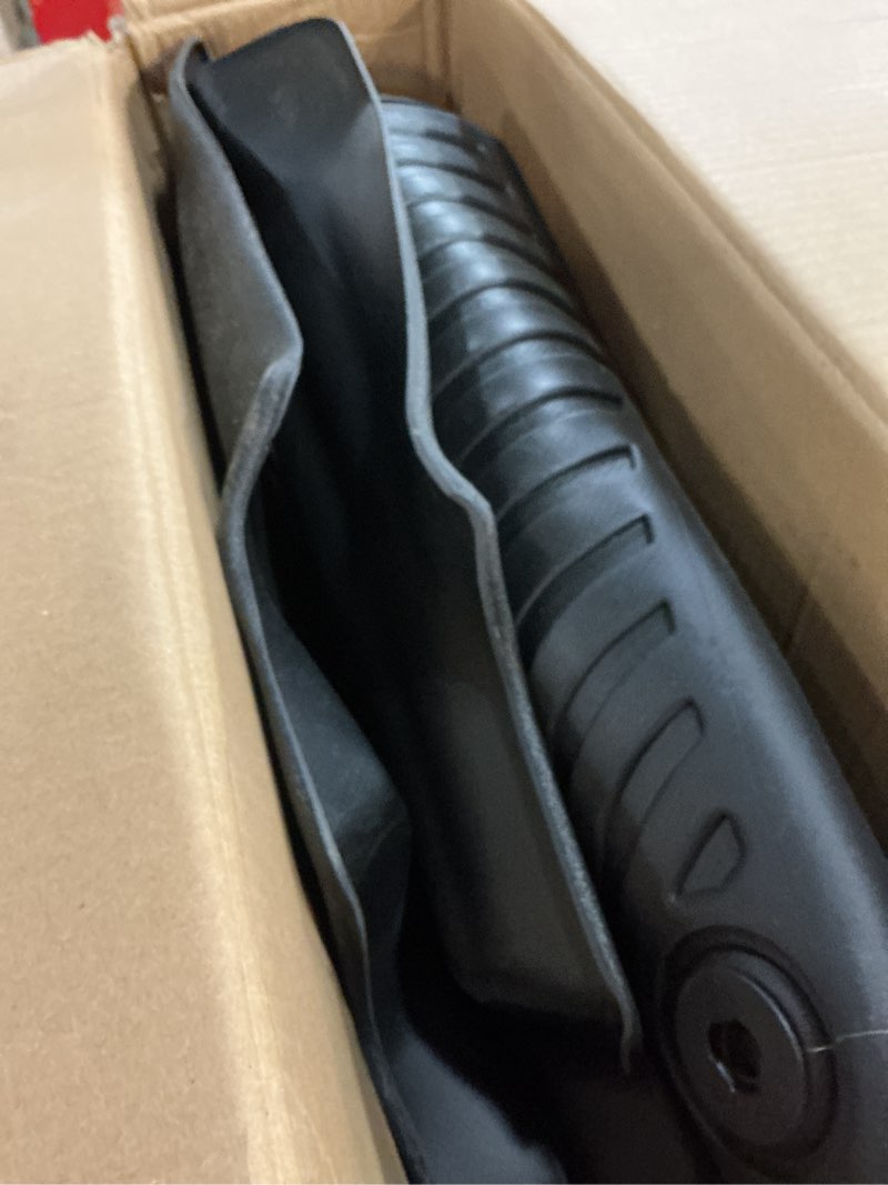 Condition photo showing As Is for Auxko All Weather Floor Mats & Cargo Liner with Back Seat Protector Fit for 2025-2021 Jeep Grand Cherokee L 6 Seat Odorless Anti-Slip TPE Cherokee L Liners Accessories Black floor + cargo + backrest mats grand cherokee l 6 seat