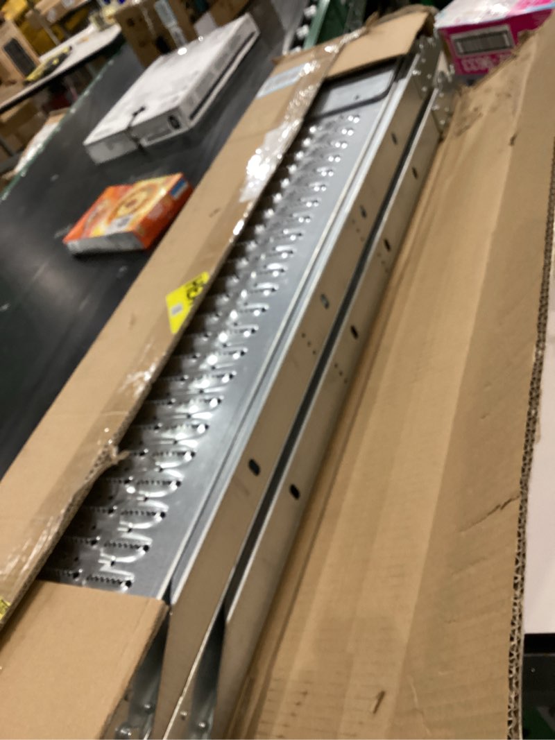 Condition photo showing Good Condition for LIEKUMM Loading Ramp for Pickup Trucks, 74" L x 9" W Loading Ramp, 880LBS Capacity Shed Ramps, Steel Loading Ramps for Motorcycle, ATV, Lawn Mower and Carts, Pack of 2 2pcs 74"L x 9"W