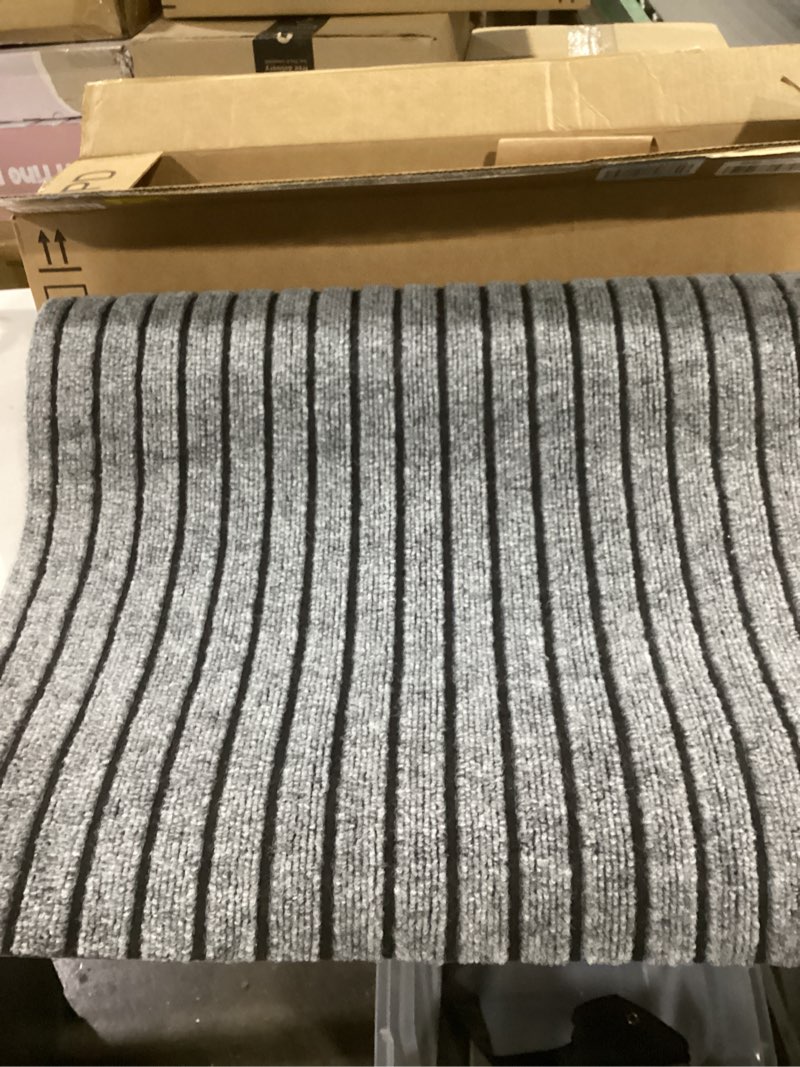 Condition photo showing Good Condition for Outdoor/Indoor 2ft x 6ft Runner Rug, Hallway Custom Sizes Non-Slip Rubber Backing Area Runner Rugs Waterproof Carpet Rugs for Kitchen Entryway Balcony Garage Stair Laundry