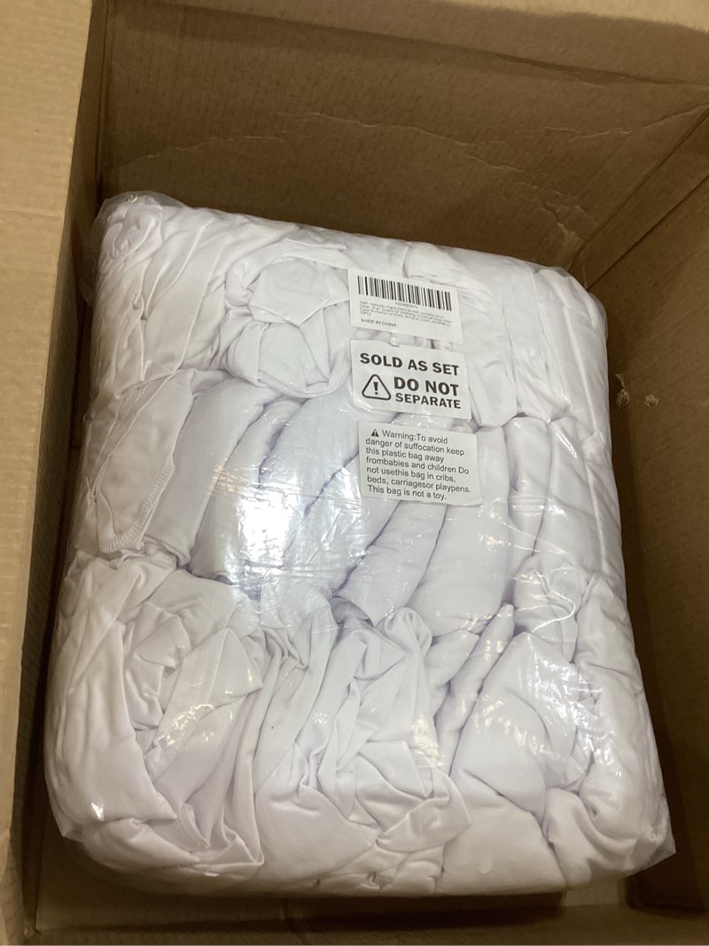 Condition photo showing Good Condition for vencede 50pcs white stretch spandex chair cover, chair covers for wedding, universal fitted chair cover protector for party, banquet, event, hotel?white 50pcs? white-a 50pcs