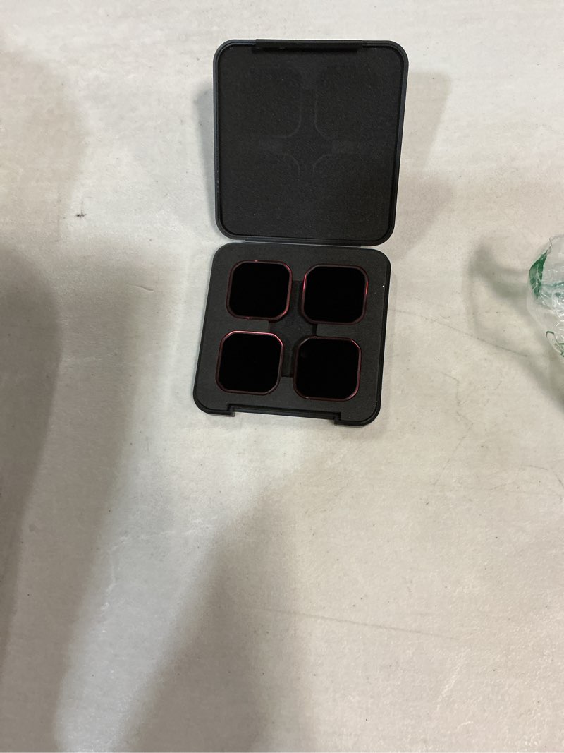 Condition photo showing Good Condition for 4-pack hybrid nd/cpl filter set for insta360 ace pro2, nd8-pl nd16-pl nd32-pl nd64-pl 2-in-1 combo, solves glare and overexposure in one filter, professional film-making nd/pl(8-16-32-64)