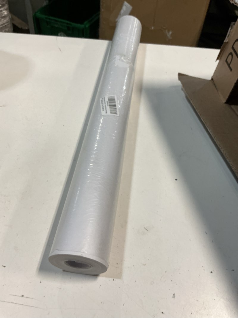 Condition photo showing New/Like New for White Wrapping Paper Roll 24"x 1200" Craft Paper Roll for Drawing Painting Art Supplies, White Paper for Easel Poster Bulletin Board, Kraft Paper Roll for Packing Moving, Gift Wrapping 24inch