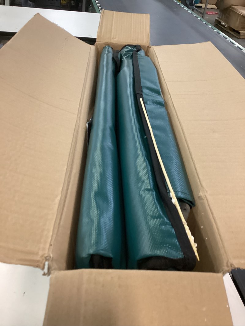 Condition photo showing Good Condition for Heated Cat House for Outside,Dual Camera Mounts,100% Weatherproof & Extremely Insulated,Elevated Feral Cat Shelter with Escape Door,Waterproof Eaves for Outdoor Stray Barn Cat(Dark Green,L) 25.6"L x 16.5"W x 18.5"H Dark Green