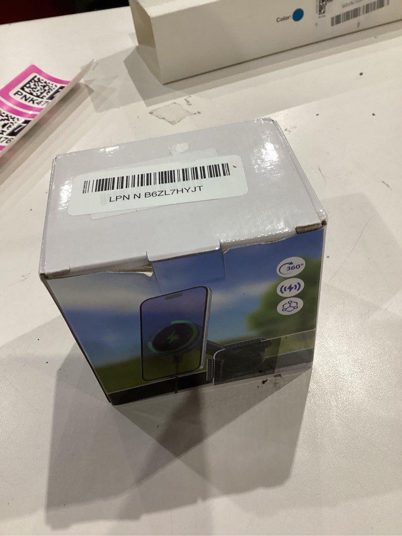 Condition photo showing Good Condition for tesla car mount charger, [heat restriction] [led rgb handsfree] wireless car phone holder charger, magnetic phone holders for your car for tesla model y/3/s/x screen for 17/16/15/14/13/12 series