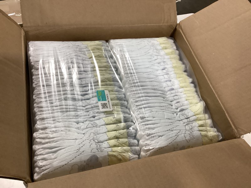 Condition photo showing New/Like New for Pampers Swaddlers Diapers, Size 1 (8-14 lbs), 198 Count, Absorbent, Keeps Baby Dry and Comfortable, Skin Safe Disposable Baby Diaper (Packaging May Vary) Size 1 198