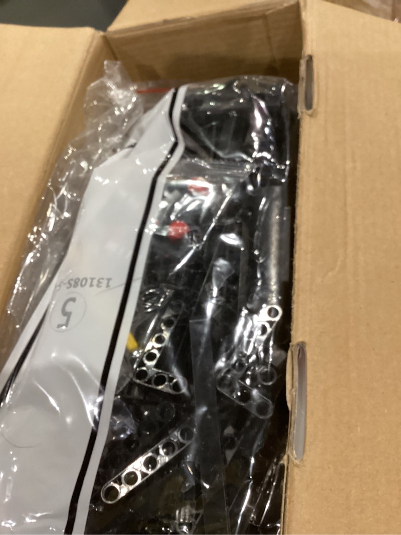 Condition photo showing As Is for incomplete missing parts as is!!    mould king 13108n mustang car building kits, moc building blocks set to build, gift toy for adult collections enthusiasts(2943 pieces, static versionl) mk-13108n