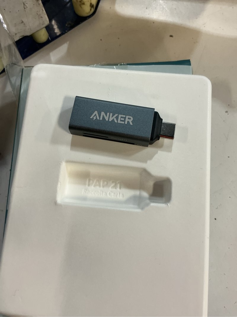 Condition photo showing Good Condition for anker sd card reader, 2-in-1 usb c memory card reader usb c adapter (2 pack),high-speed data transfer